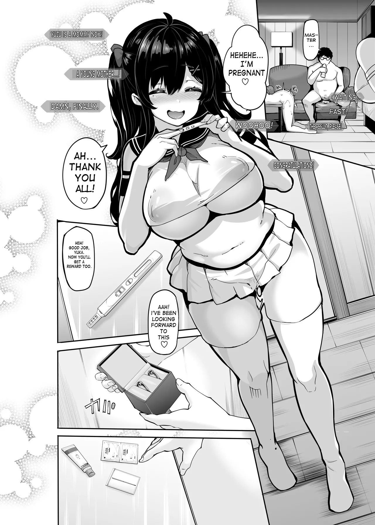 Yuka Nonohara's Secret Livestream 5 page 23 original parody - leg lock big breasts hentai manga - read online free