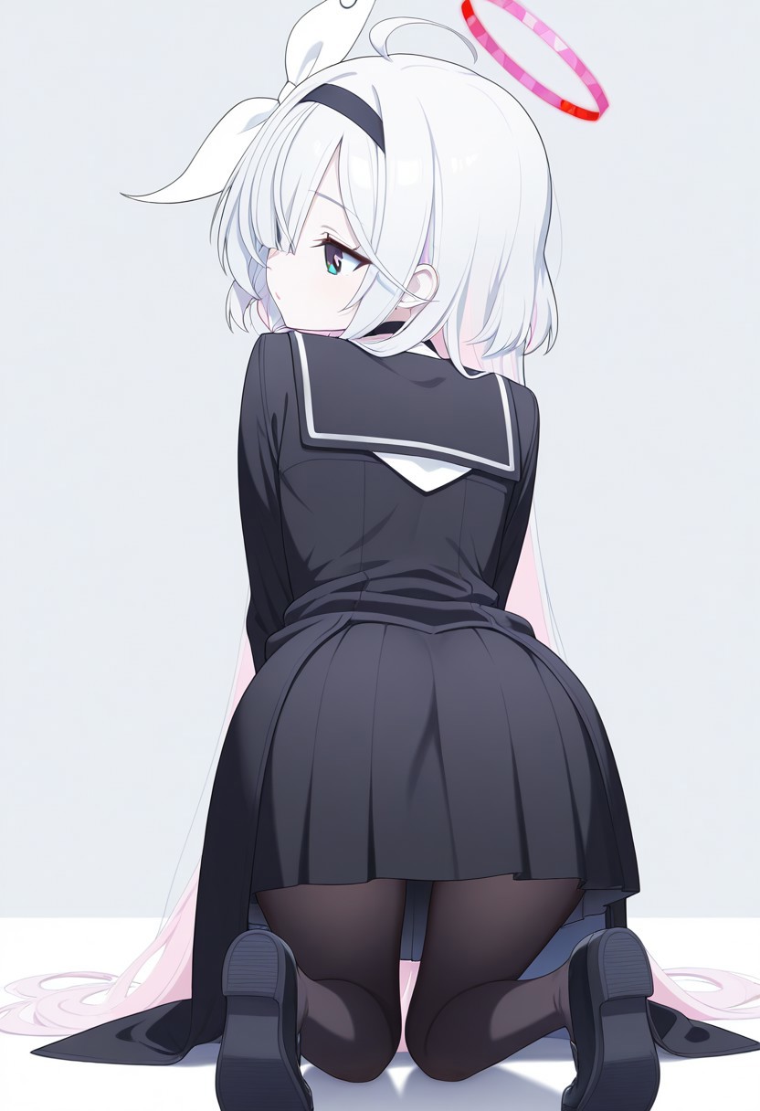 BRAIDED ANGEL BROKEN – HALO DRIPPING WITH SIN page 13 featuring plana blue archive parody - schoolgirl uniform pantyhose hentai manga - read online free