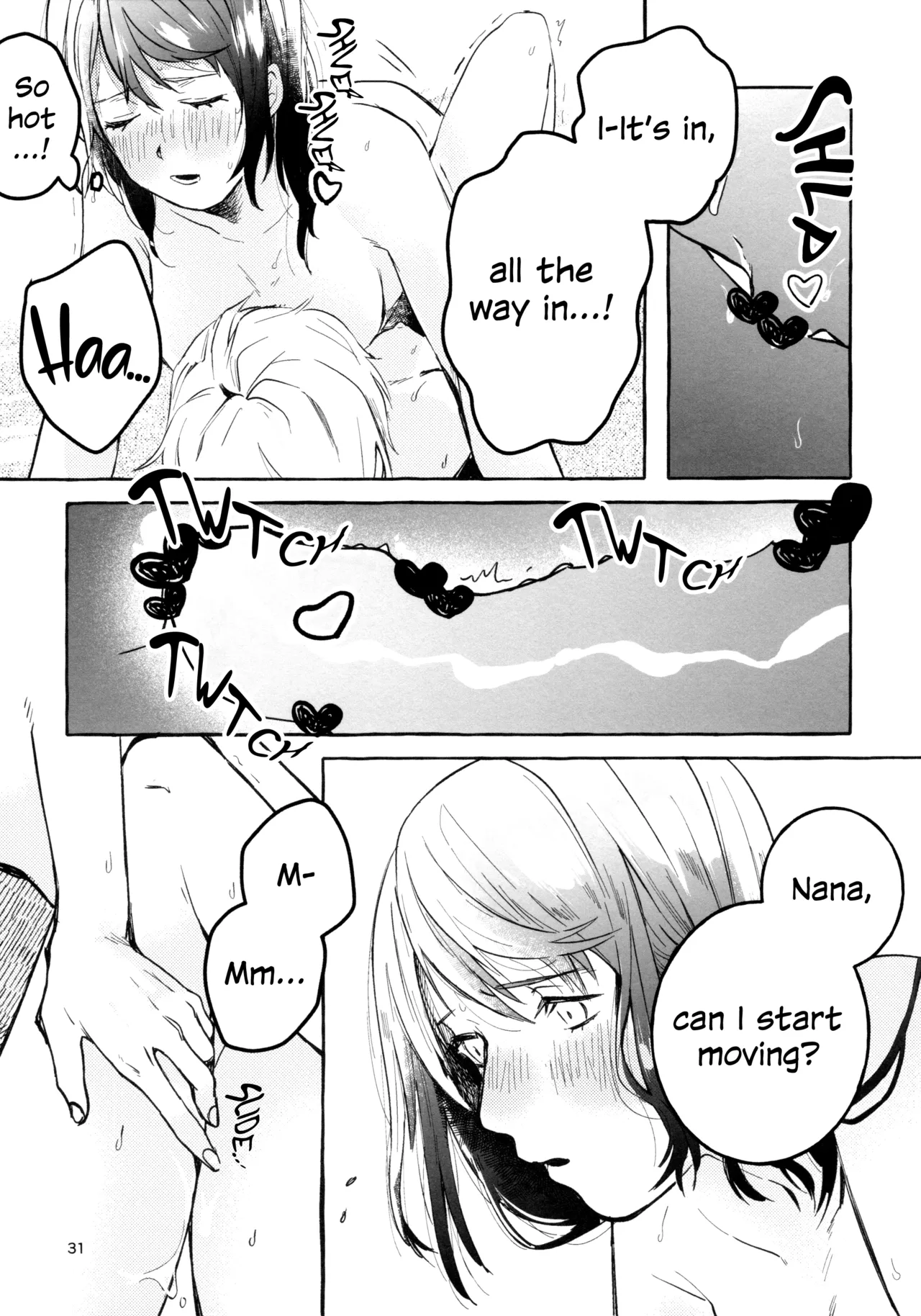 Gaman Shinakute Iinda yo | No Need to Hold Back! page 30 featuring nana daiba shoujo kageki revue starlight parody - futanari handjob hentai manga - read online free