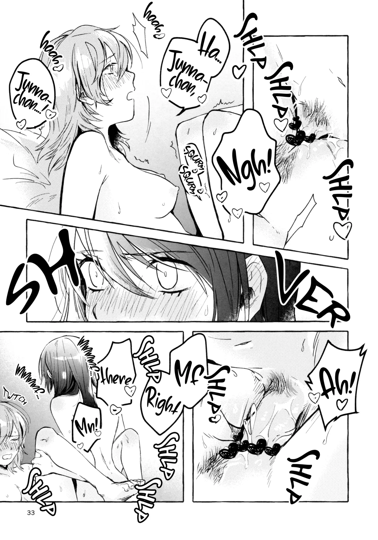 Gaman Shinakute Iinda yo | No Need to Hold Back! page 32 featuring nana daiba shoujo kageki revue starlight parody - futanari handjob hentai manga - read online free