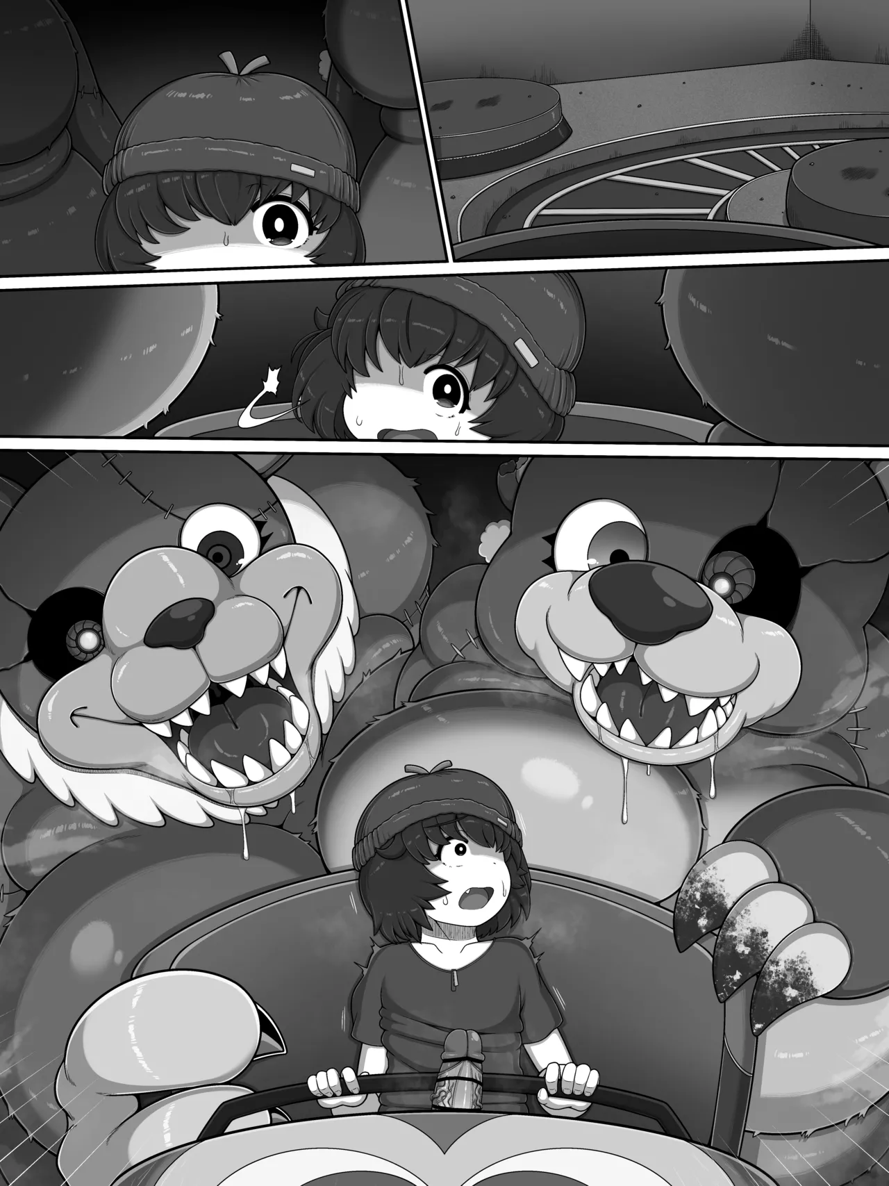 Monster House 3 page 37 original parody - doll joints multi-work series hentai manga - read online free