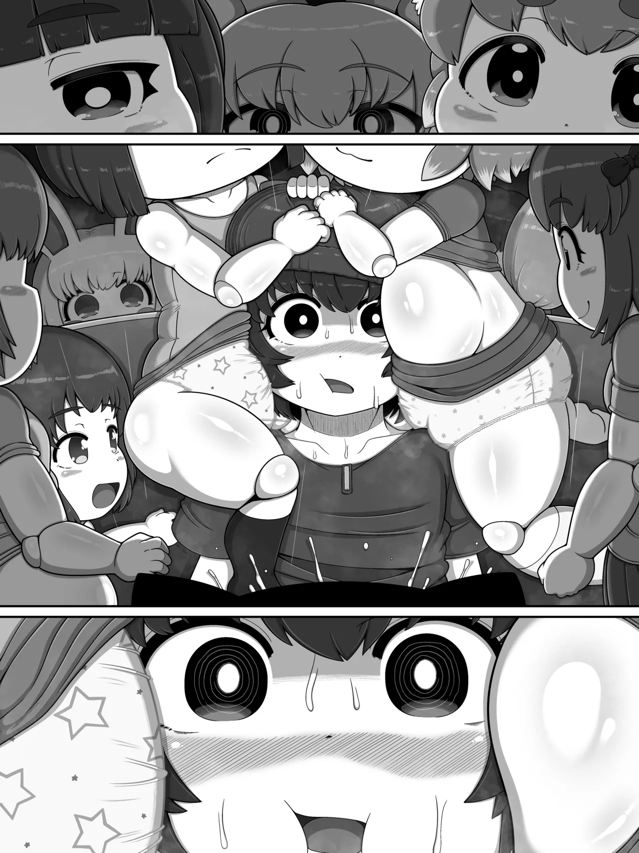 Monster House 3 page 56 original parody - doll joints multi-work series hentai manga - read online free