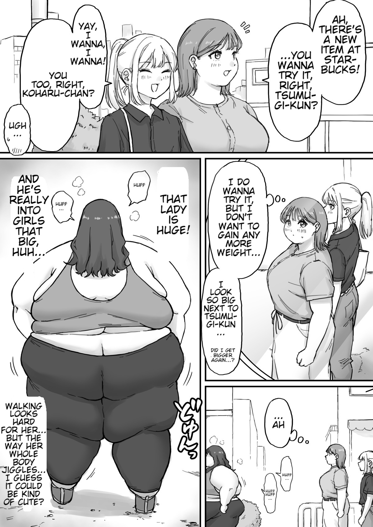 [ Rin ]  My boyfriend (a boy) had a fetish for excess fat [ Ongoing ] page 15 original parody - bbw weight gain hentai manga - read online free