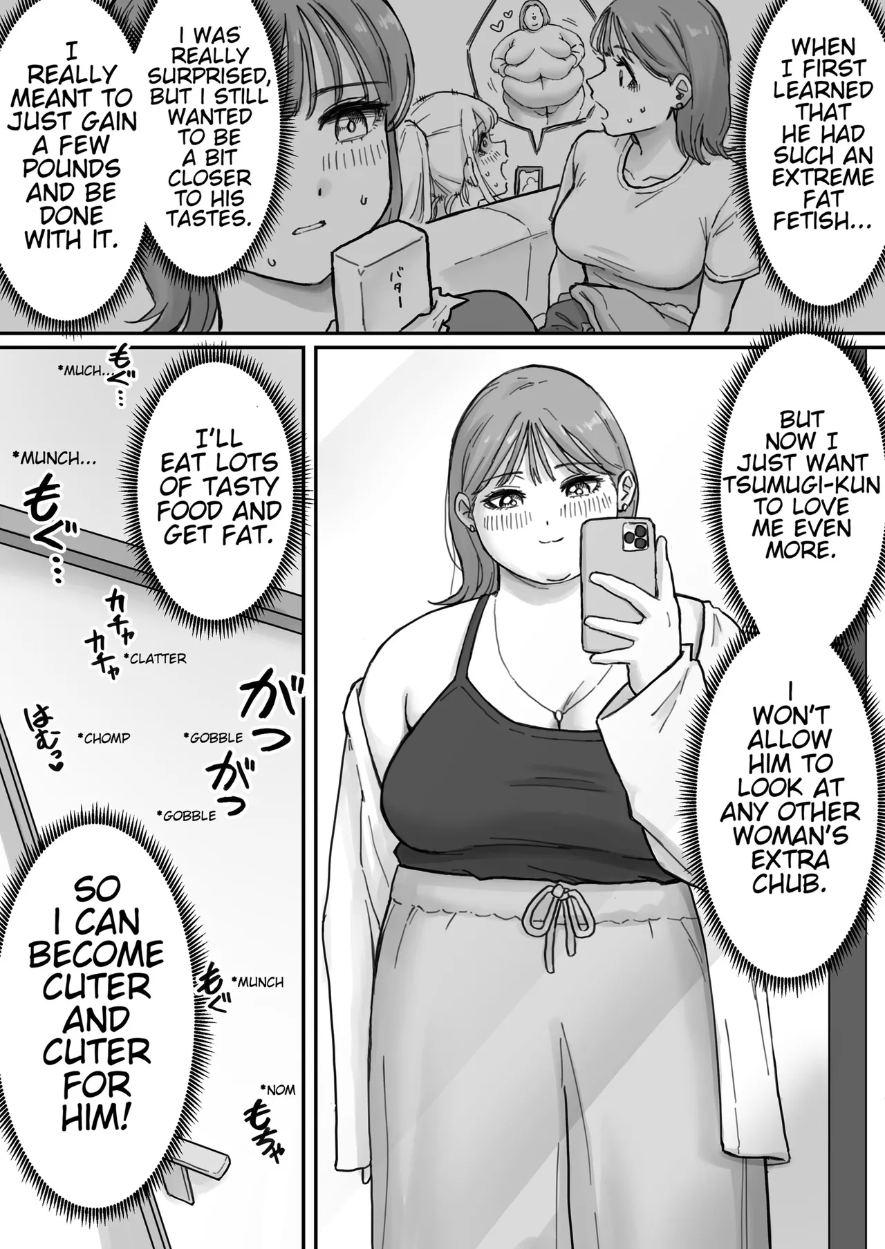 [ Rin ]  My boyfriend (a boy) had a fetish for excess fat [ Ongoing ] - Page 20