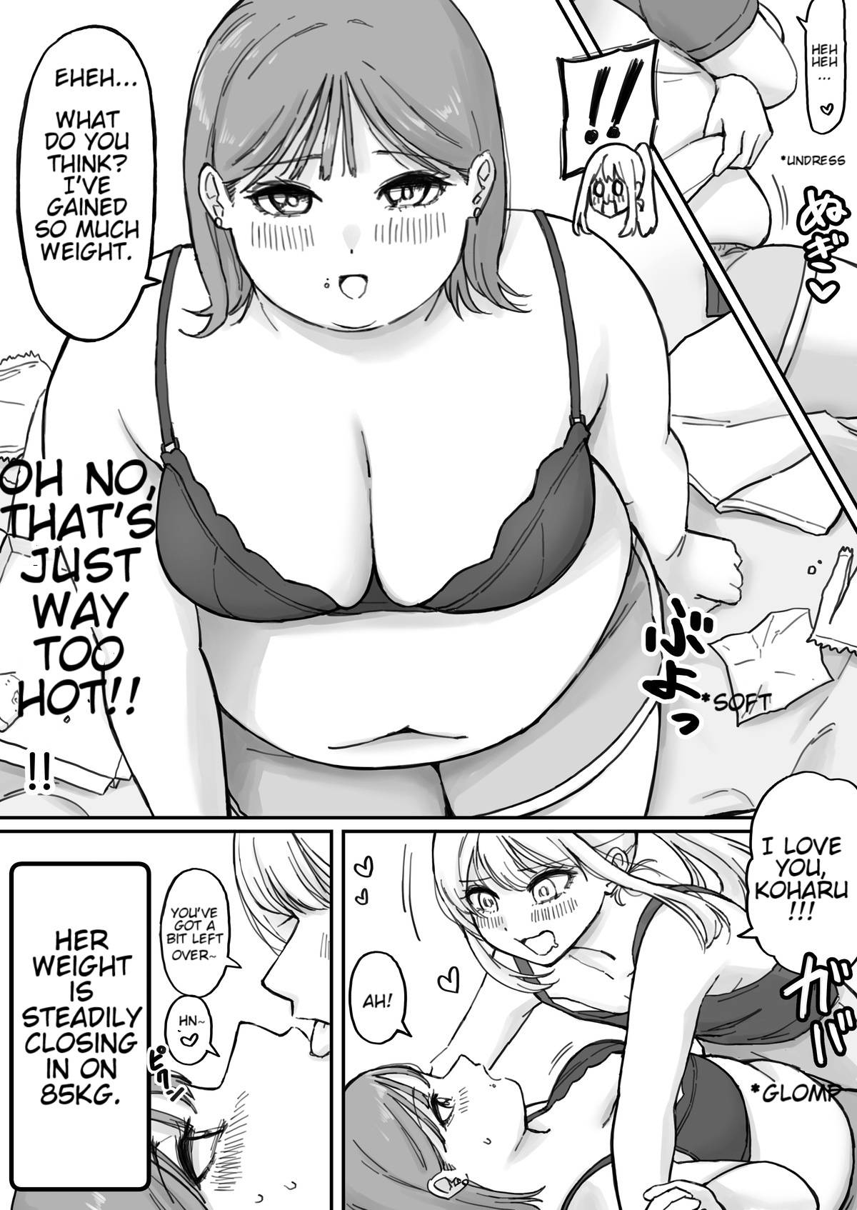 [ Rin ]  My boyfriend (a boy) had a fetish for excess fat [ Ongoing ] page 24 original parody - bbw weight gain hentai manga - read online free