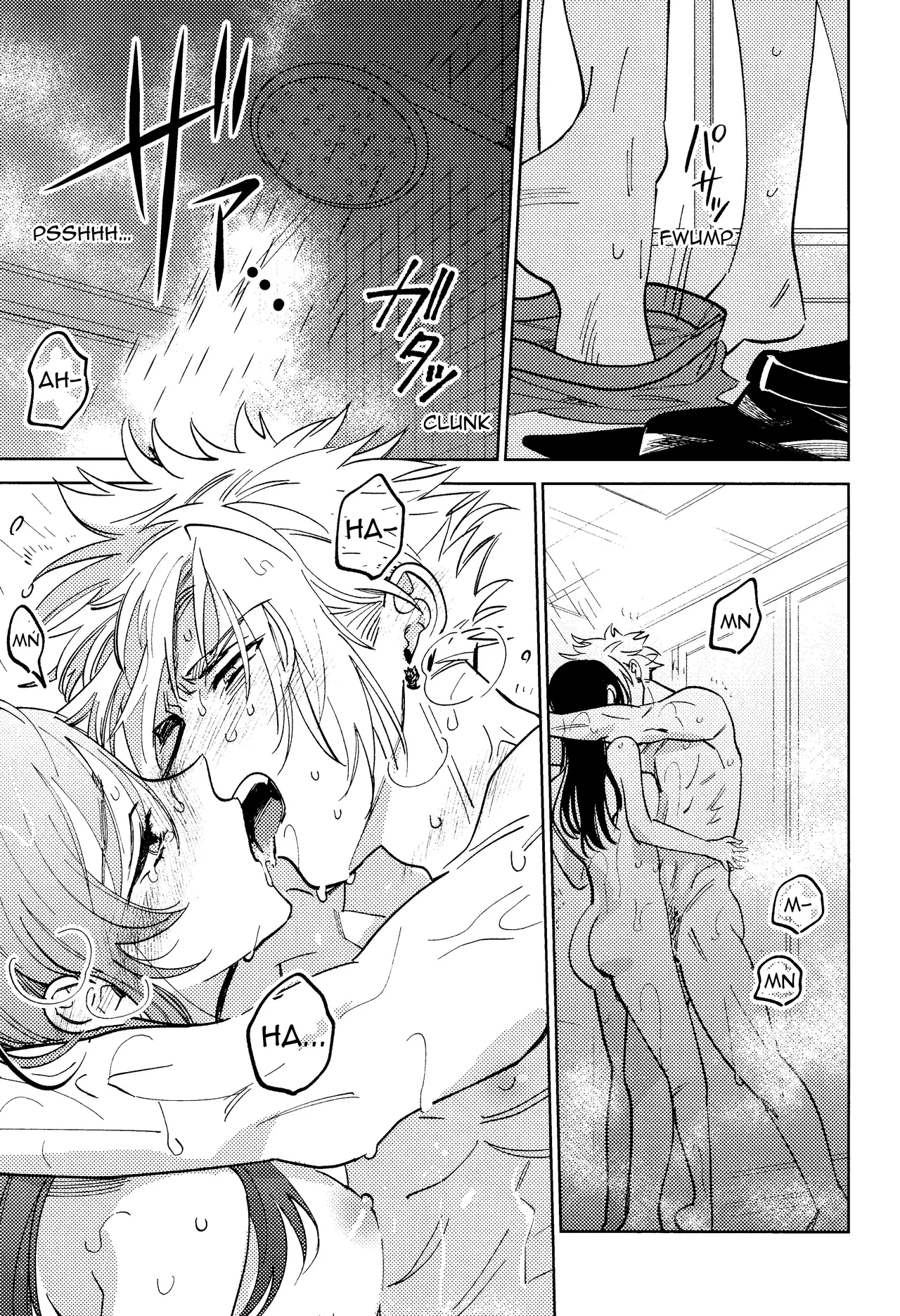 Somarune page 32 featuring cloud strife final fantasy vii parody - kissing big breasts hentai manga - read online free
