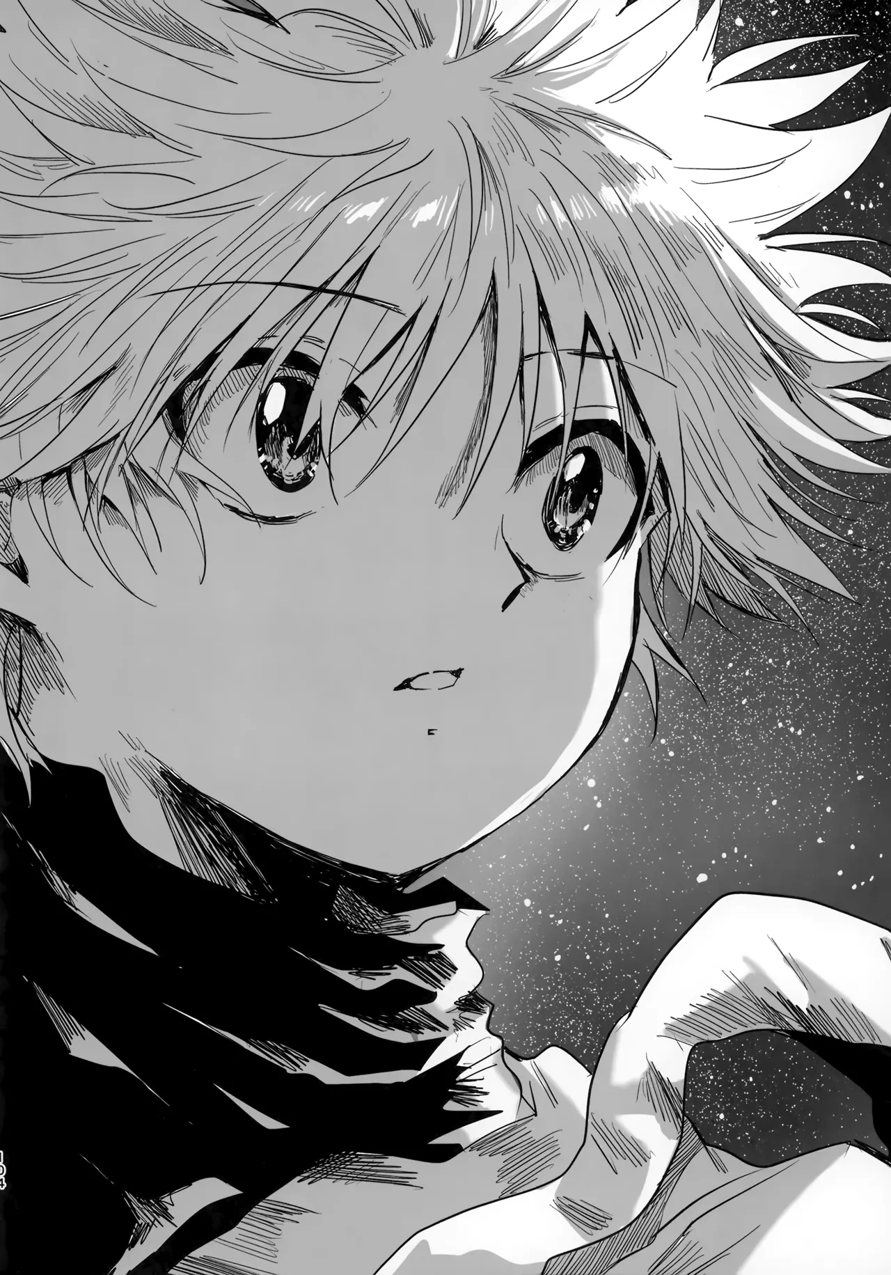 Hoshi no Mahoroba page 103 featuring gon freecss hunter x hunter parody - males only yaoi hentai manga - read online free