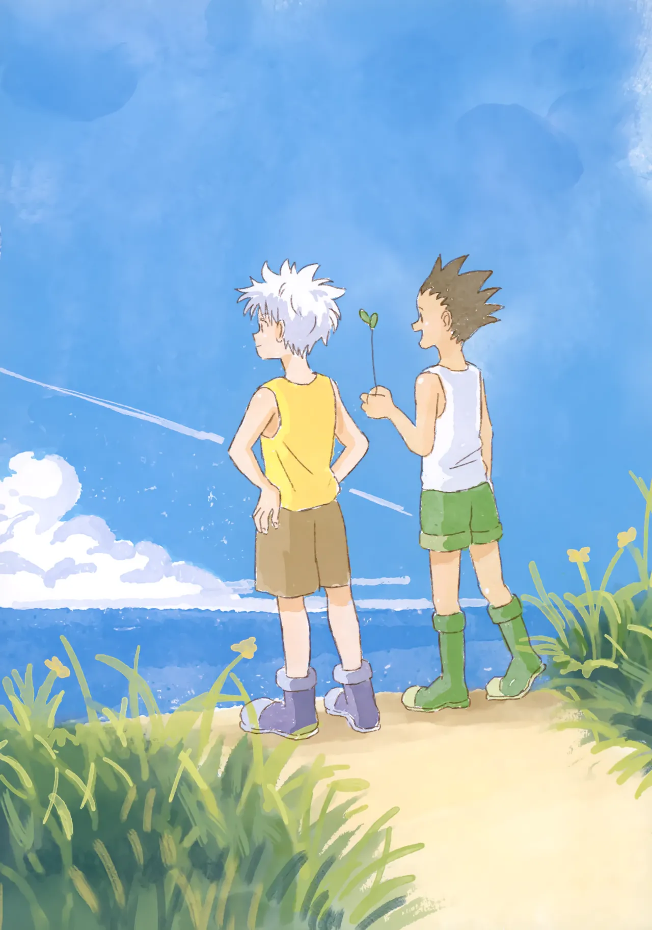 Ohayou Kara Oyasumi page 15 featuring gon freecss hunter x hunter parody - full color yaoi hentai manga - read online free