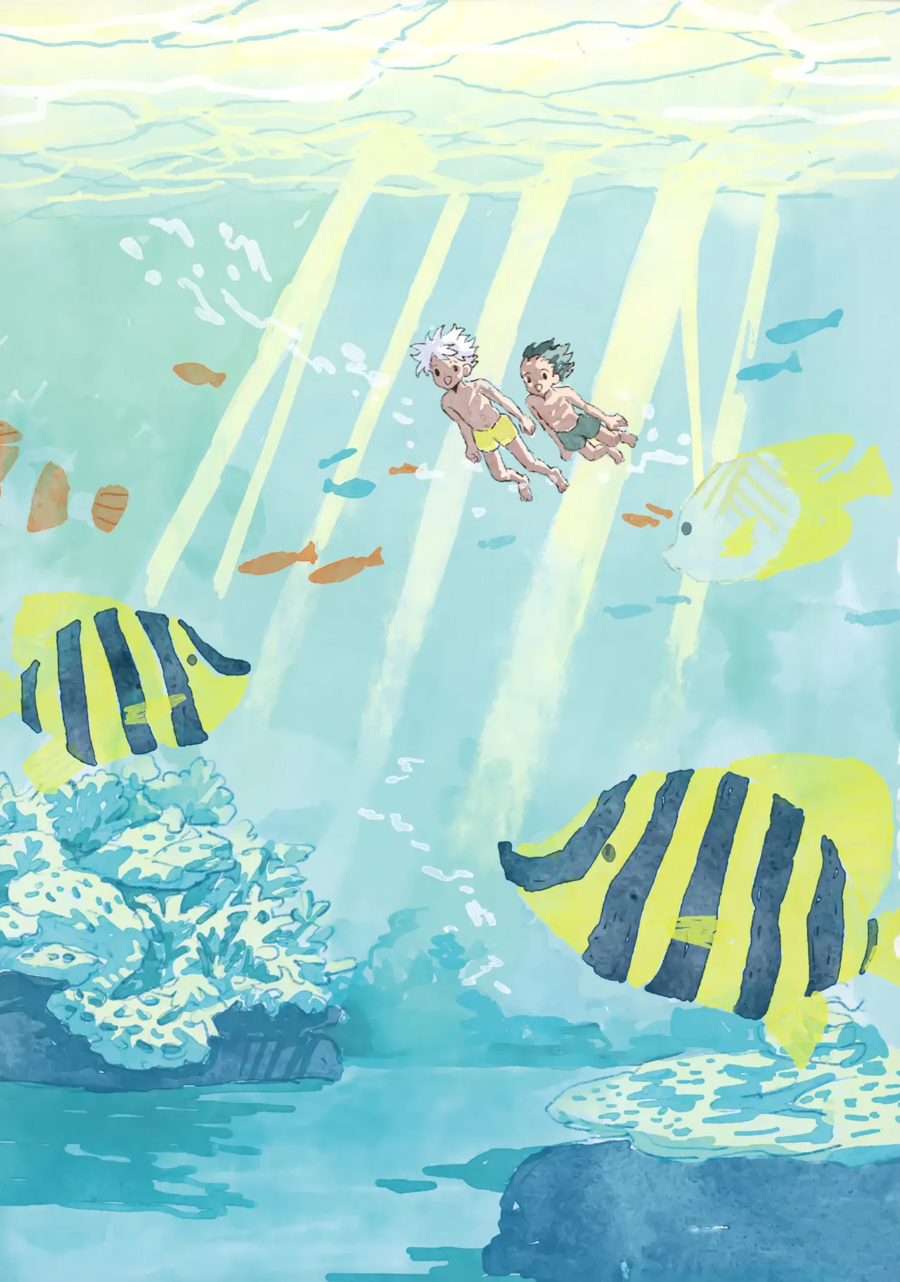 Ohayou Kara Oyasumi page 22 featuring gon freecss hunter x hunter parody - full color males only hentai manga - read online free