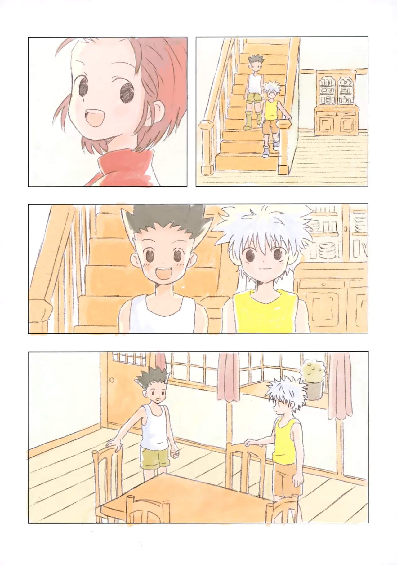 Ohayou Kara Oyasumi page 9 featuring gon freecss hunter x hunter parody - full color yaoi hentai manga - read online free