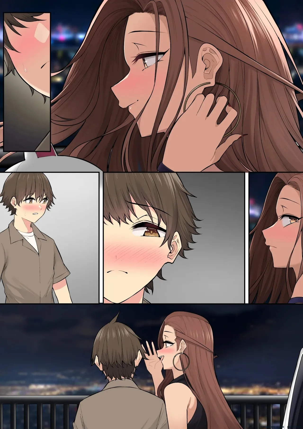 Imaizumi Brings All The Gyarus To His House 7 page 163 original parody - scanmark multi-work series hentai manga - read online free