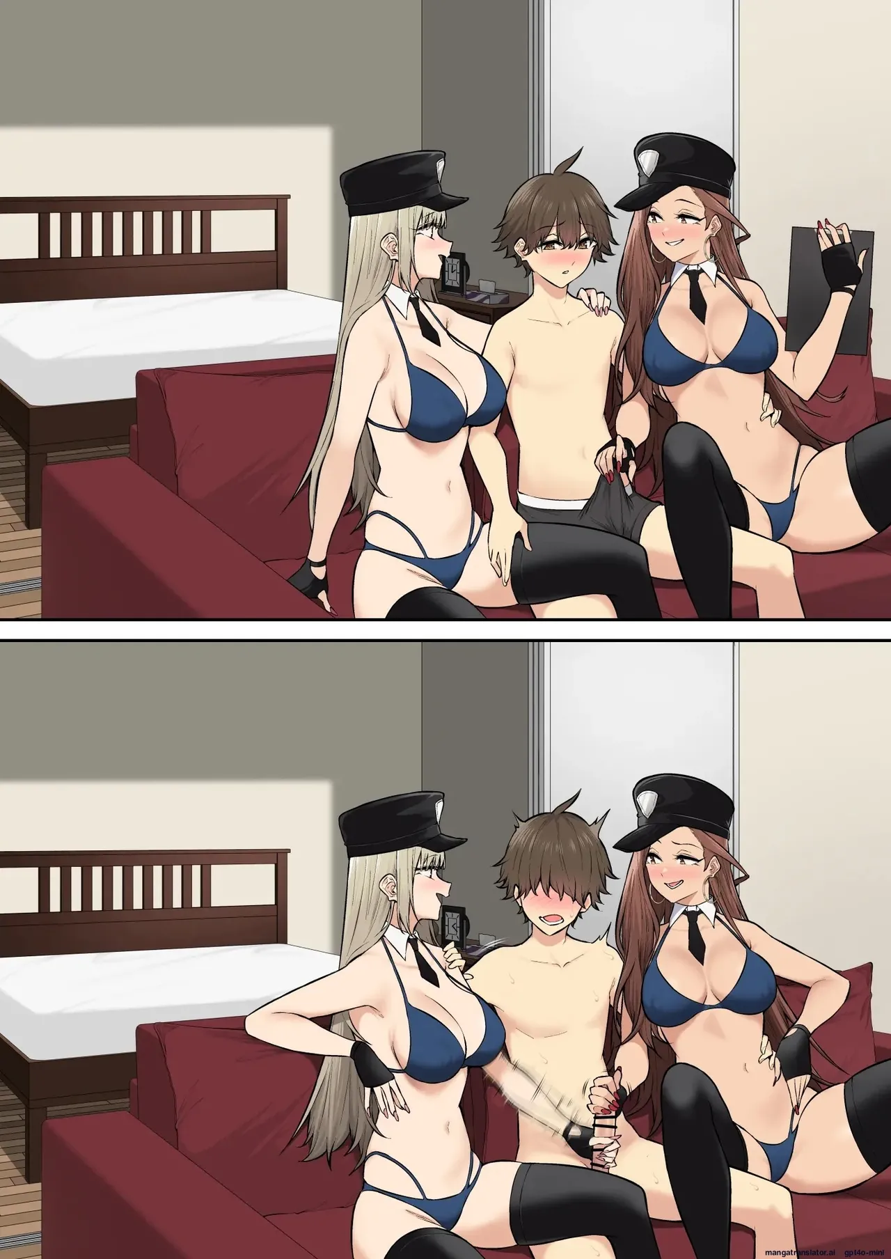 Imaizumi Brings All The Gyarus To His House 7 page 198 original parody - rough translation multi-work series hentai manga - read online free