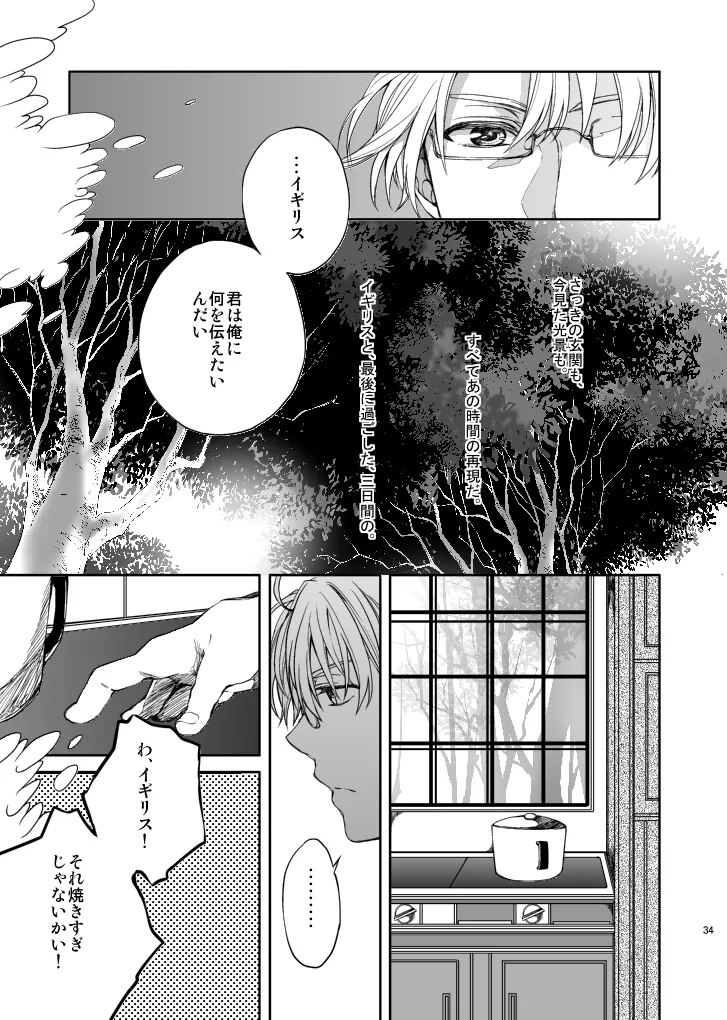 Hello, My darling page 12 featuring america axis powers hetalia parody - glasses yaoi hentai manga - read online free