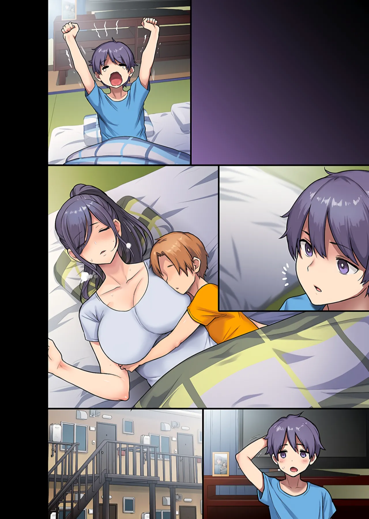 Giant Boobs Widow and Her Son's Very. Very Bad Friend page 78 original parody - sole female sole male hentai manga - read online free