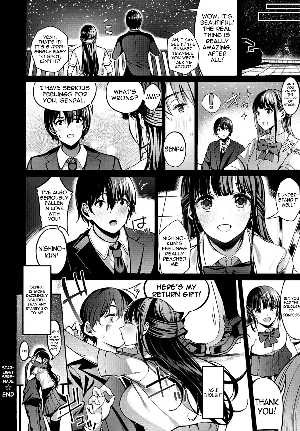 Seisai no Serenade | Starlight Serenade page 24 - sweating kissing hentai manga - read online free