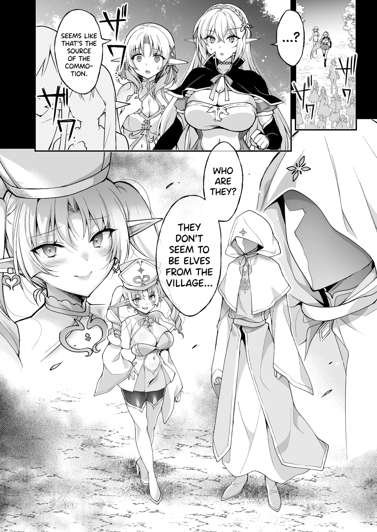 Elf ni Inmon o Tsukeru Hon LEVEL:8 page 44 original parody - sole male nakadashi hentai manga - read online free