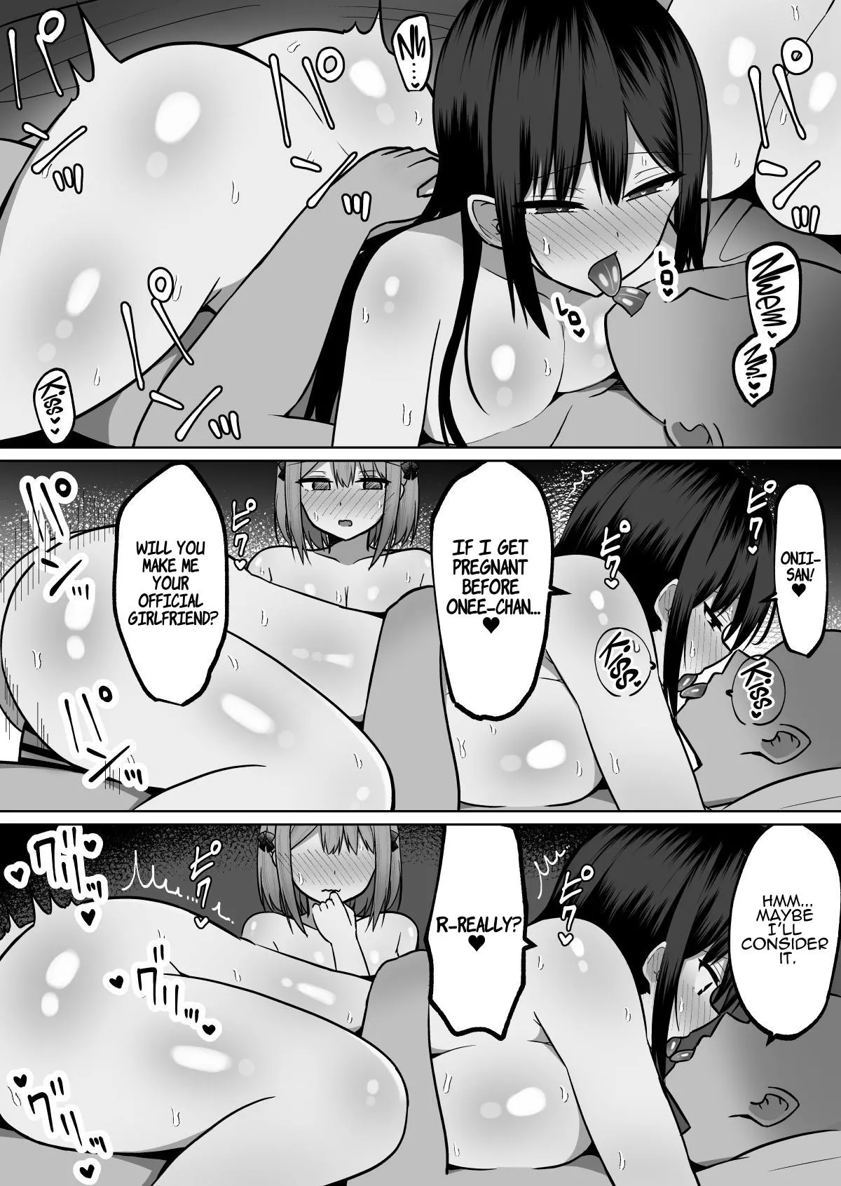 [Cinnamon Tou] Kyonyuu Mesu Onaho no Shitsukekata ~ Binkan Taishitsu no Dosukebe Kyonyuu Shimai to Iki Gaman Training | How To Discipline A Busty Fuckhole ~Sensitive Bodied Pervert Sisters’ Orgasm Resistance Training~ [English] [ADTL] page 21 original parody - kissing big breasts hentai manga - read online free
