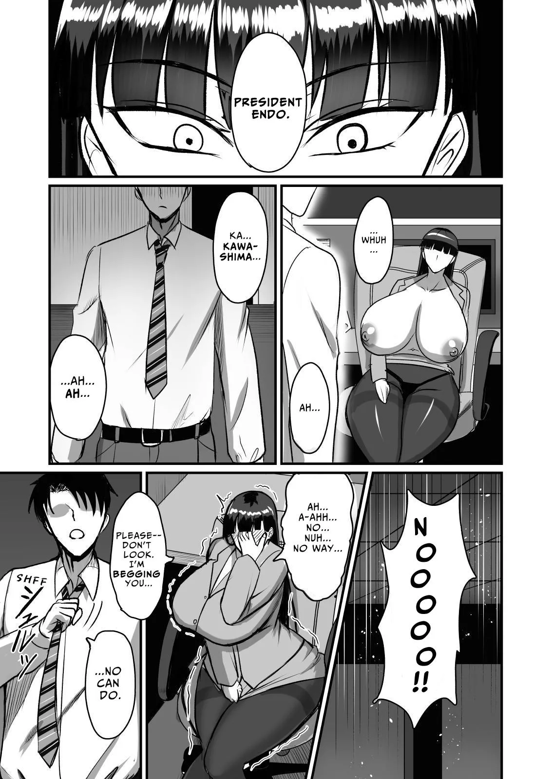 Page 18 of [Yuureigai Syoukyakuro (Syoukyakubutu)] Jishou Otoko Irazu no Onna Joushi ga Ore o Okazu ni Shiteita Node | My Female Boss Who Claimed She Don't Need A Man Was Jilling Off To Me [English] [Reforged] [Digital]