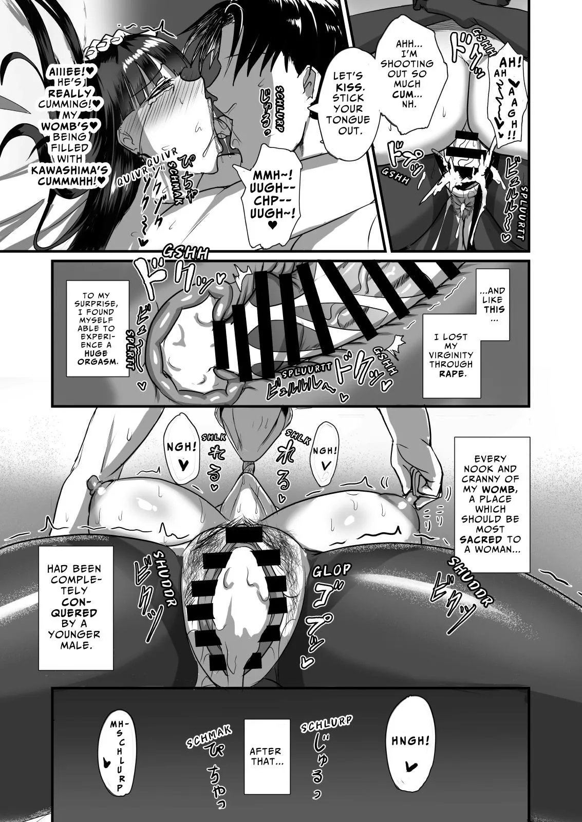 Page 43 of [Yuureigai Syoukyakuro (Syoukyakubutu)] Jishou Otoko Irazu no Onna Joushi ga Ore o Okazu ni Shiteita Node | My Female Boss Who Claimed She Don't Need A Man Was Jilling Off To Me [English] [Reforged] [Digital]