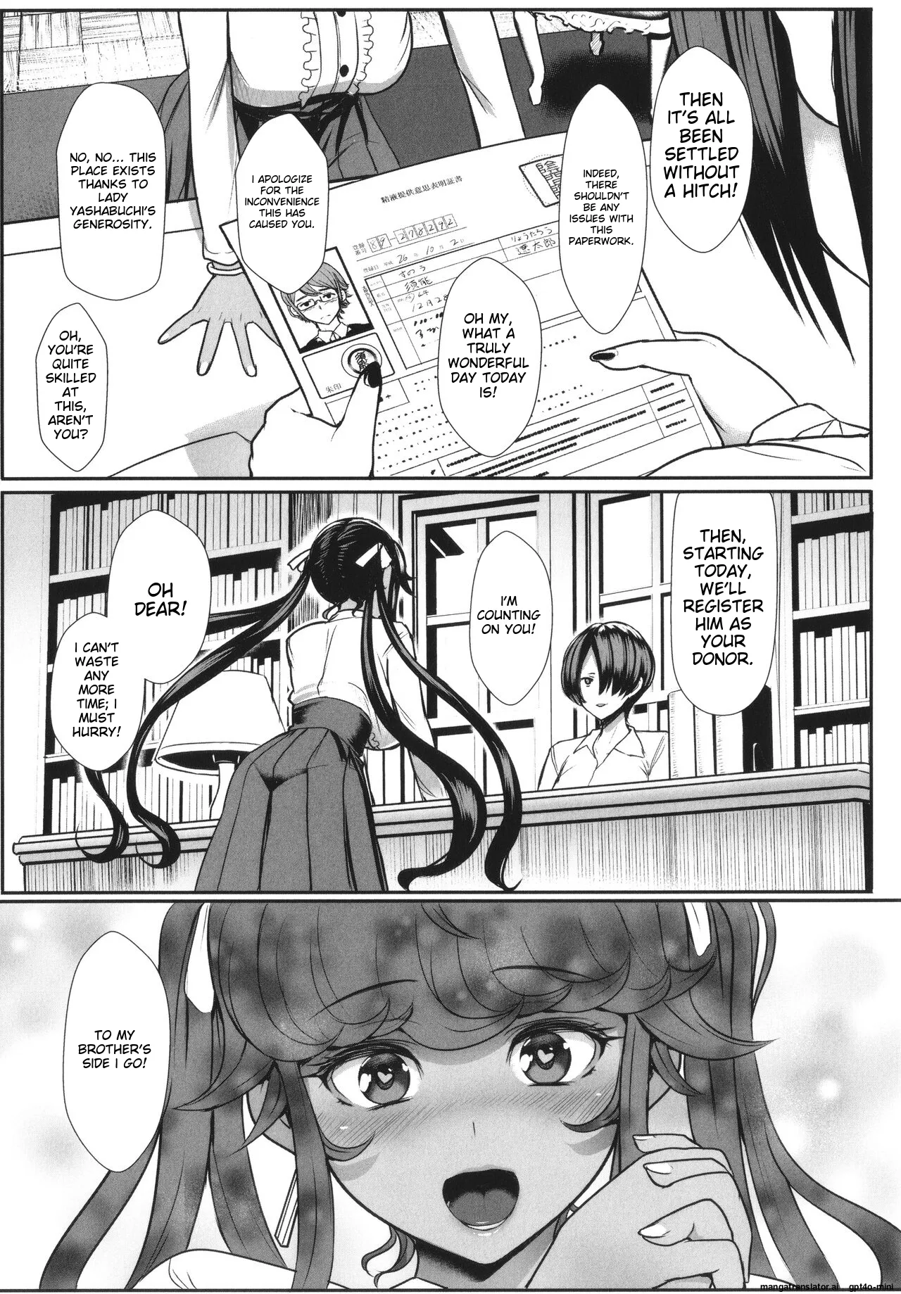 Heart Mark Motto Oome page 186 - nakadashi rough translation hentai manga - read online free
