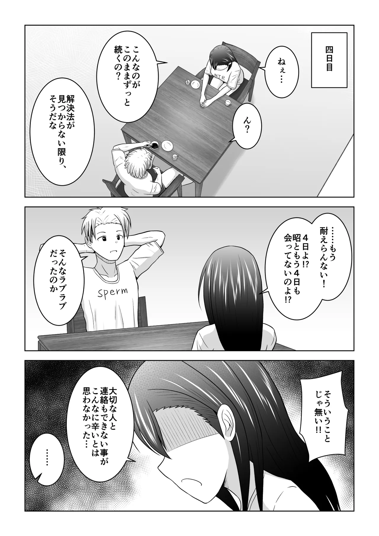 Kenen no Naka no Danjo ga Sex shinai to Derarenai Heya ni Tojikomerareru to Dou naru no ka Jikken shite mita page 19 original parody - sole female sole male hentai manga - read online free