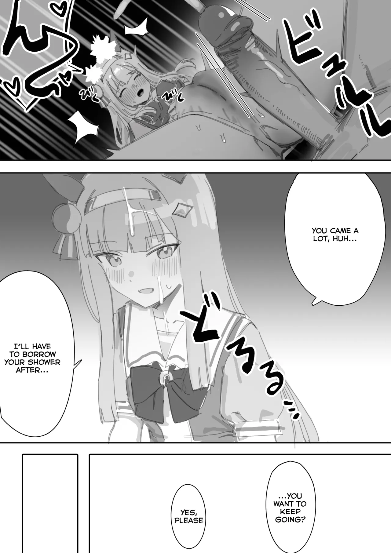 Muramura Zenpen + Kouhen | Heat Part 1 + Part 2 page 23 featuring air groove uma musume pretty derby parody - sole female sole male hentai manga - read online free