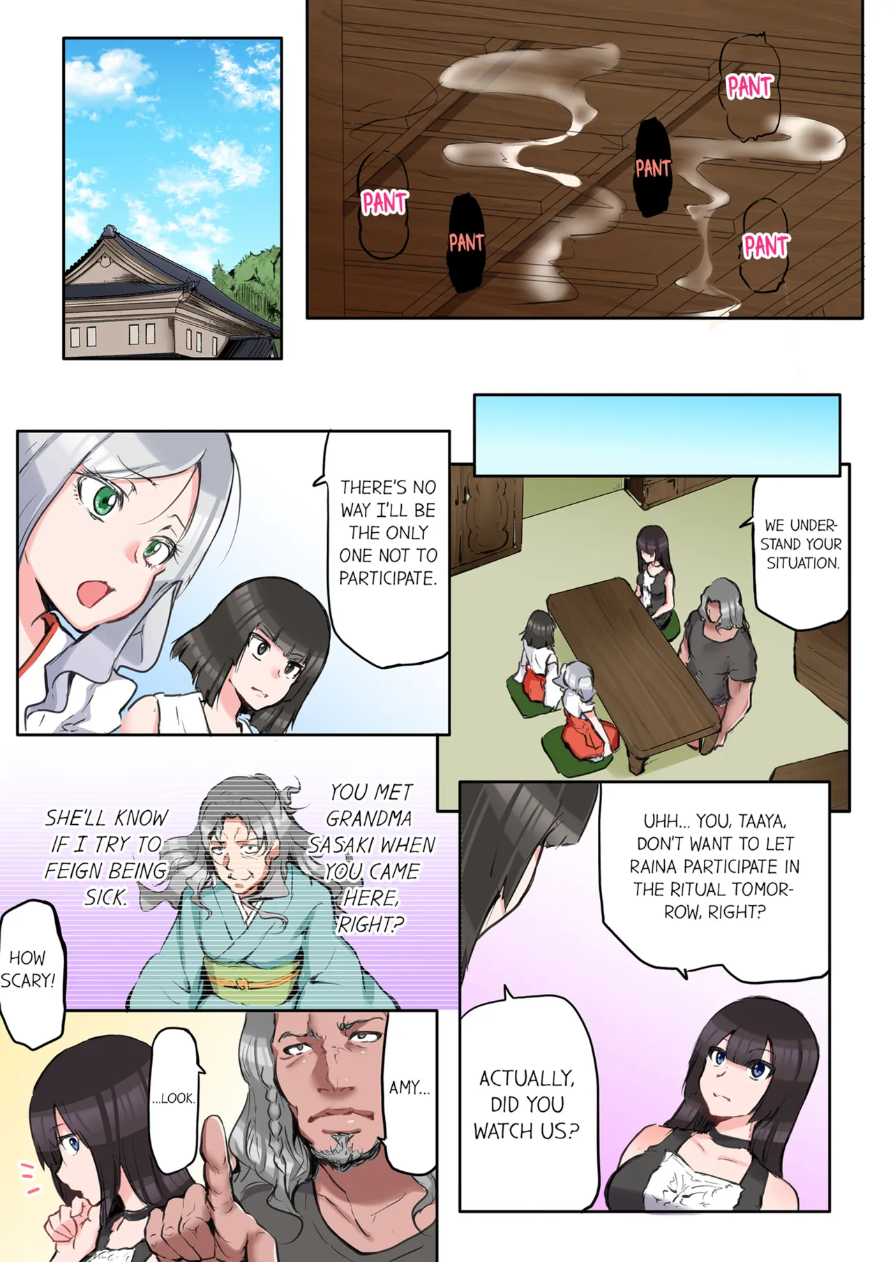 That Won't Fit...! All Night Sex with the Biggest Cock Vol.1-3 page 117 - mmf threesome group hentai manga - read online free