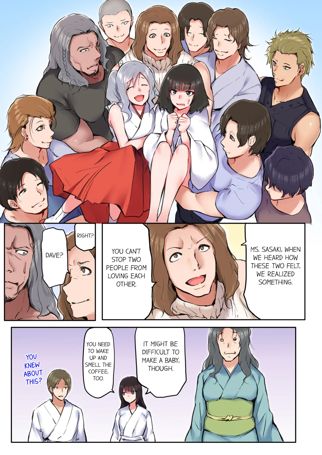 That Won't Fit...! All Night Sex with the Biggest Cock Vol.1-3 page 145 - sole female sole male hentai manga - read online free