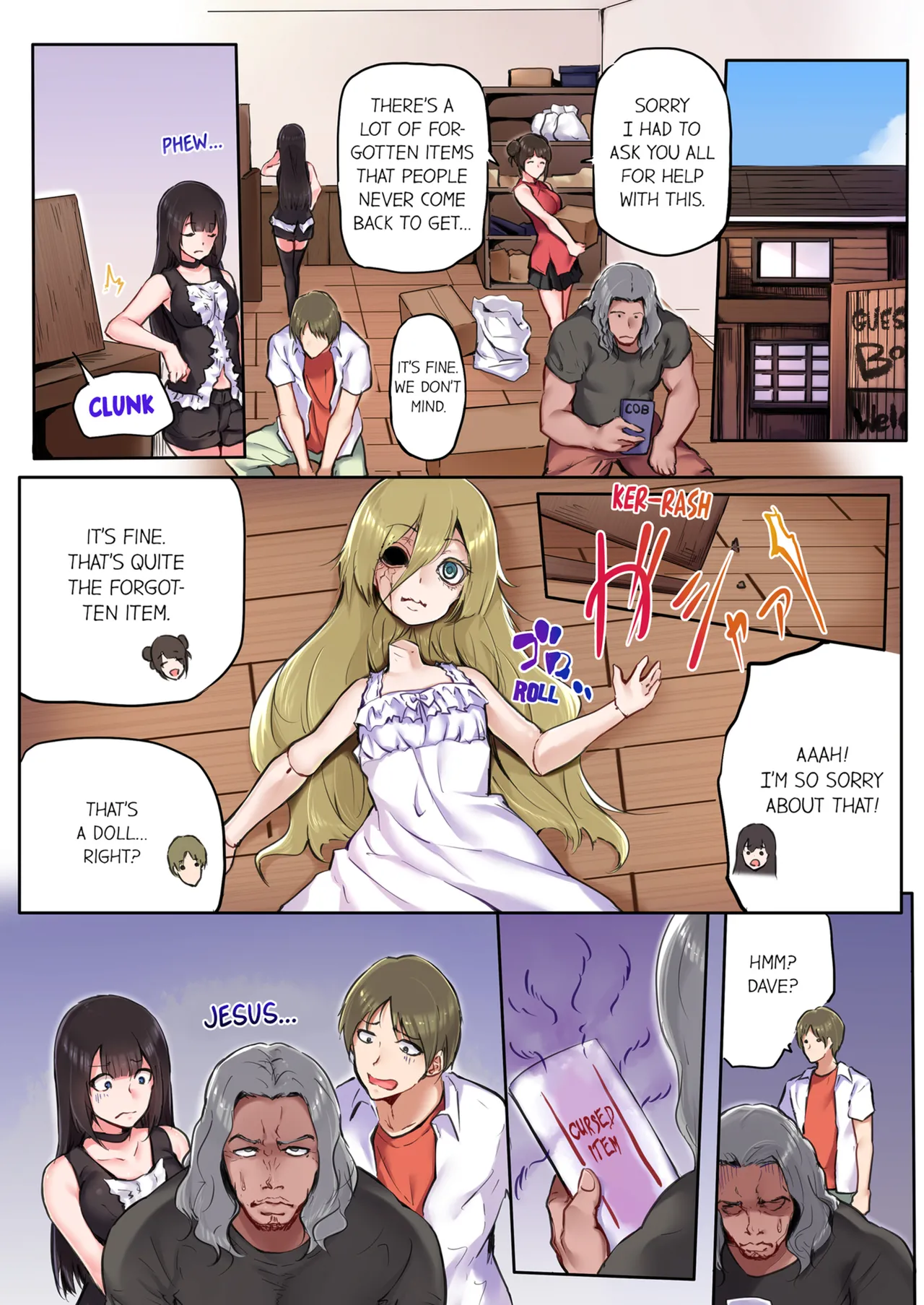 That Won't Fit...! All Night Sex with the Biggest Cock Vol.1-3 page 148 - mmf threesome group hentai manga - read online free