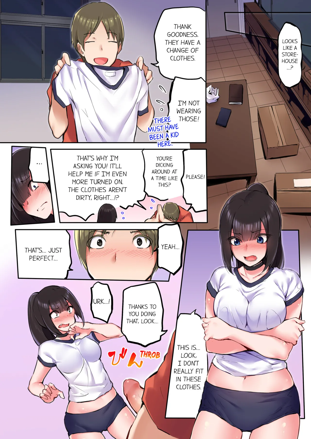 That Won't Fit...! All Night Sex with the Biggest Cock Vol.1-3 page 163 - mmf threesome group hentai manga - read online free