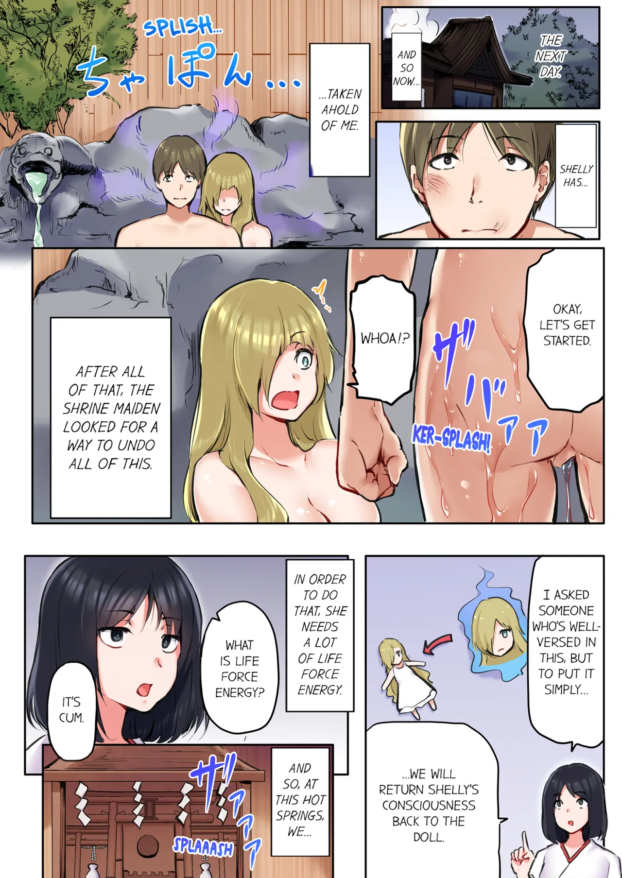 That Won't Fit...! All Night Sex with the Biggest Cock Vol.1-3 page 209 - sole female sole male hentai manga - read online free