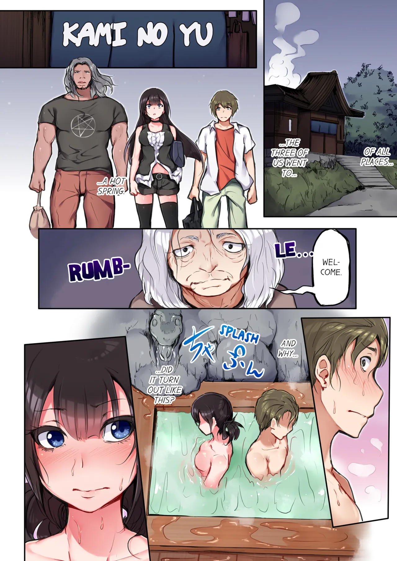 That Won't Fit...! All Night Sex with the Biggest Cock Vol.1-3 page 33 - sole female sole male hentai manga - read online free