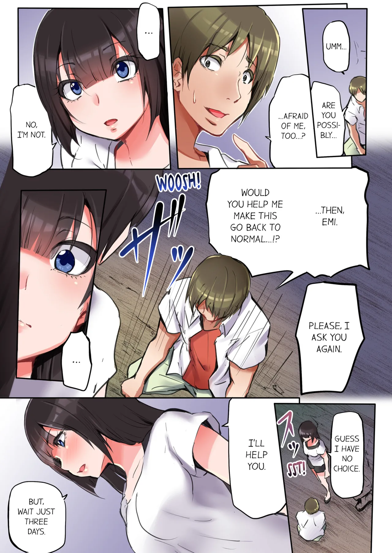 That Won't Fit...! All Night Sex with the Biggest Cock Vol.1-3 page 56 - sole female sole male hentai manga - read online free