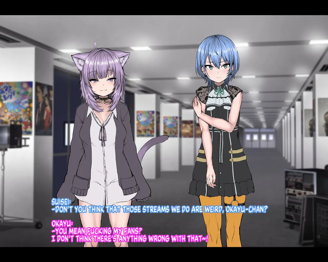 Hoshi no Ochikata | How the Star Fell page 161 featuring nekomata okayu hololive parody - squirting big breasts hentai manga - read online free