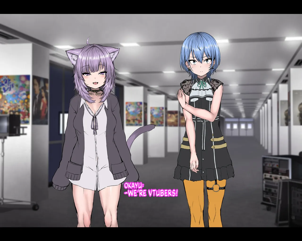 Hoshi no Ochikata | How the Star Fell page 163 featuring nekomata okayu hololive parody - squirting big breasts hentai manga - read online free