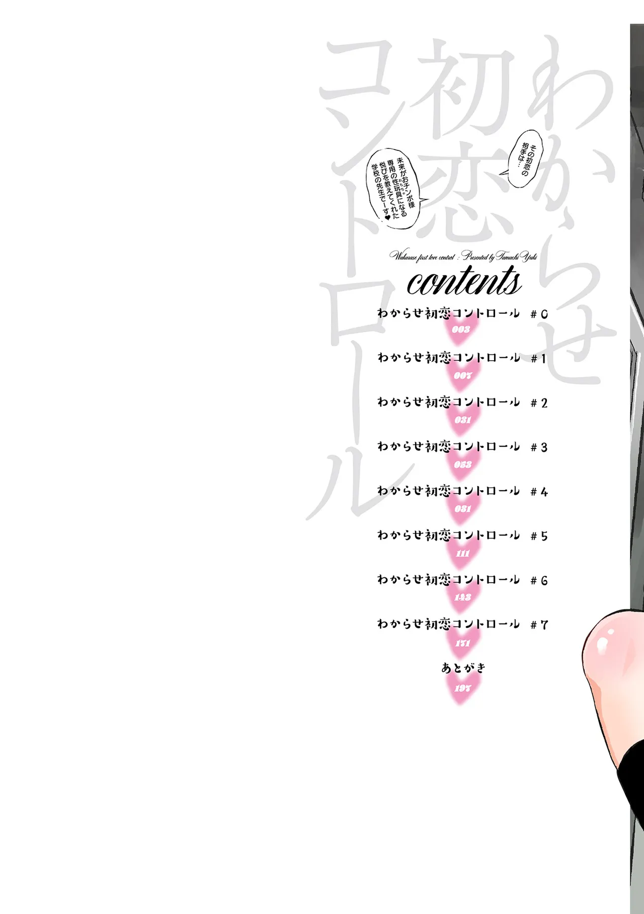 Page 2 of [Tamachi Yuki] Wakarase Hatsukoi Control [Digital]