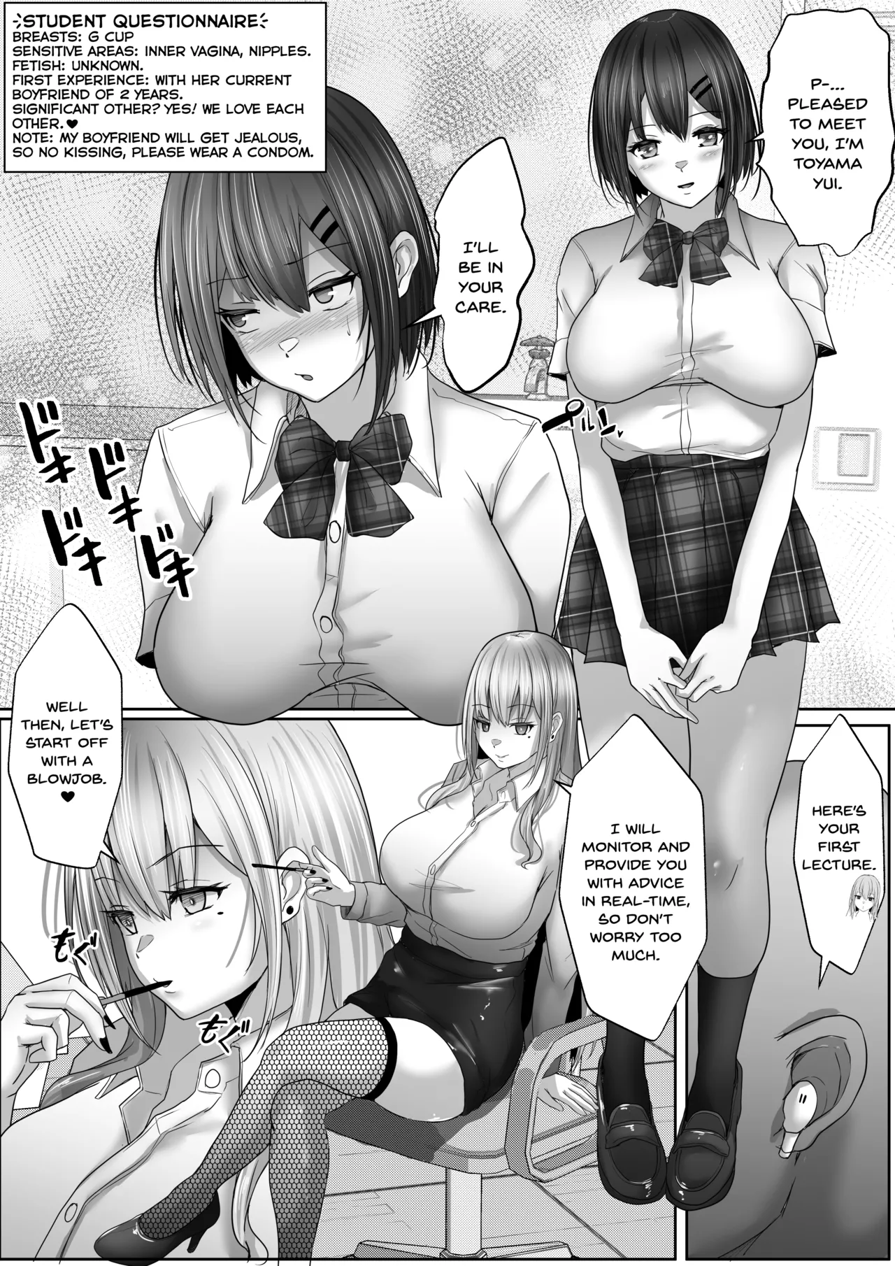Sex Hijoukin Koushi 1 Kareshi Hitosuji datta Kyonyuu Joshikousei o Kokoro made Netotte Nakadashi! page 12 original parody - sole male nakadashi hentai manga - read online free