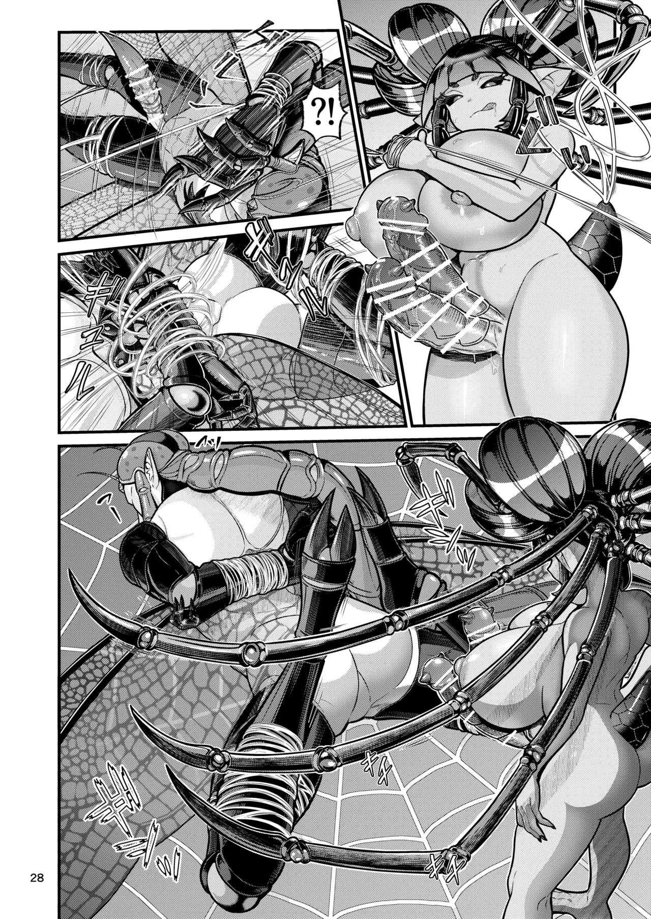 Mazoku Hime Fiōre no Hatsujōki page 28 original parody - futanari kissing hentai manga - read online free