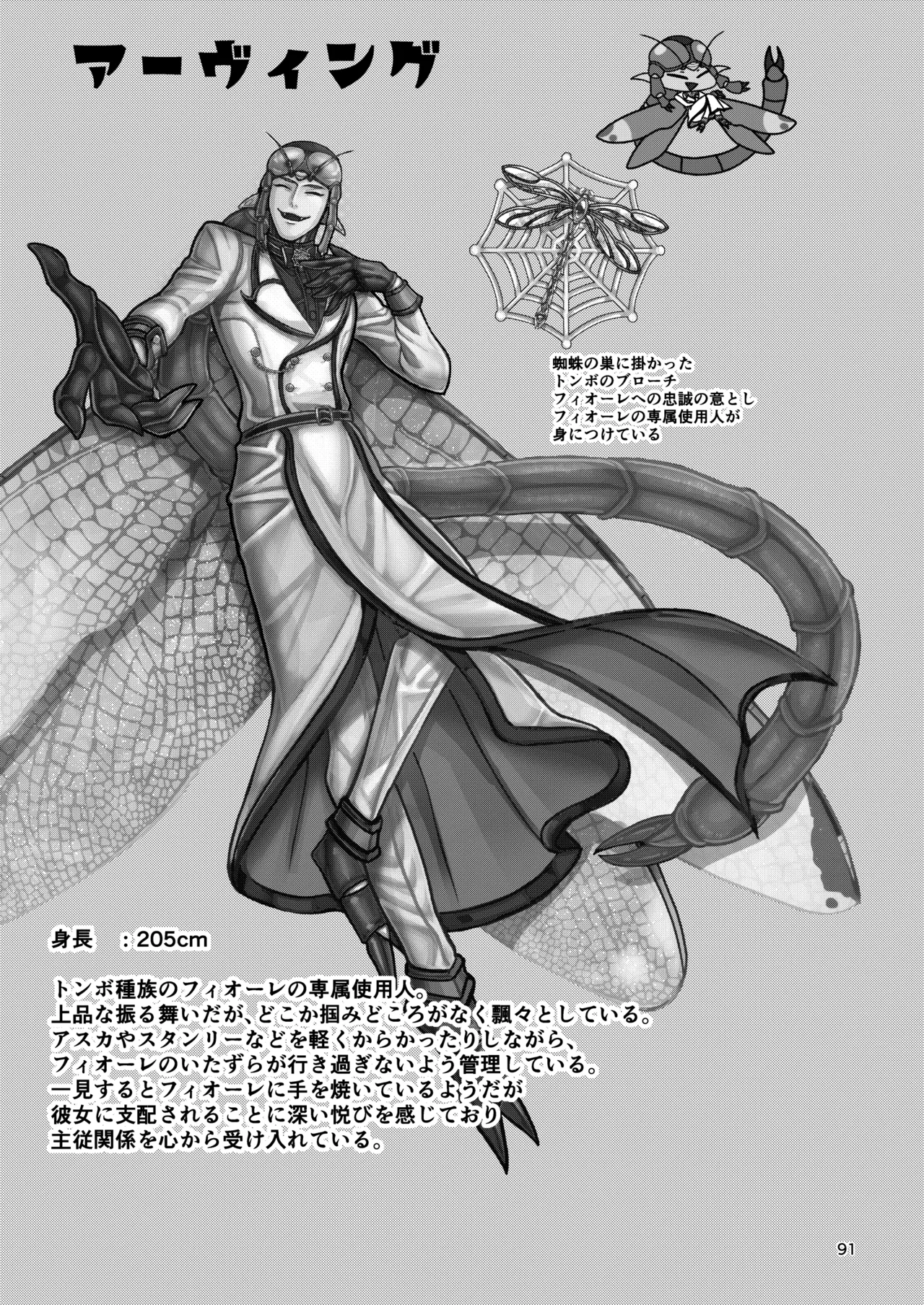 Mazoku Hime Fiōre no Hatsujōki page 90 original parody - futanari kissing hentai manga - read online free