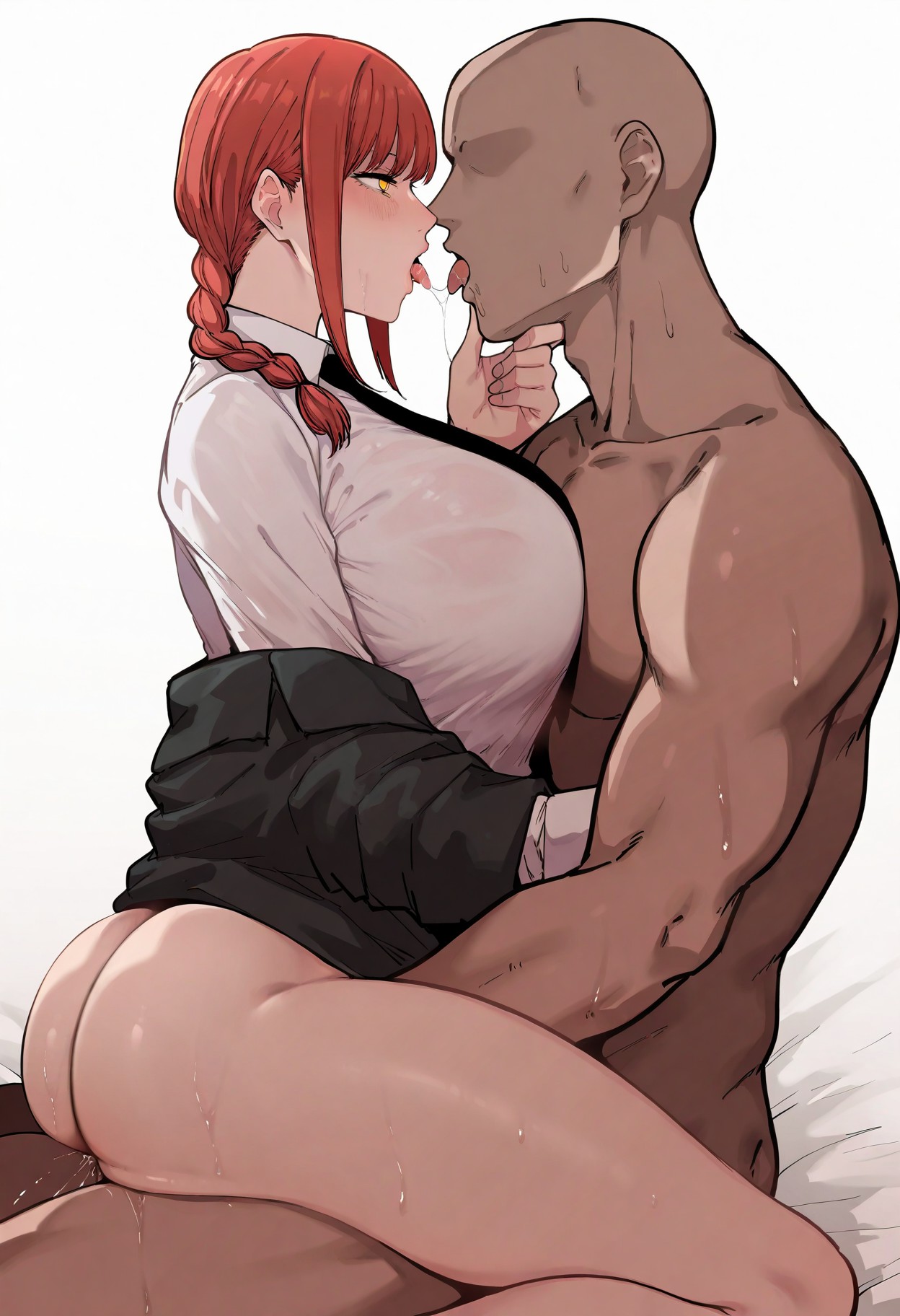 makima page 22 featuring makima chainsaw man parody - big breasts ahegao hentai manga - read online free