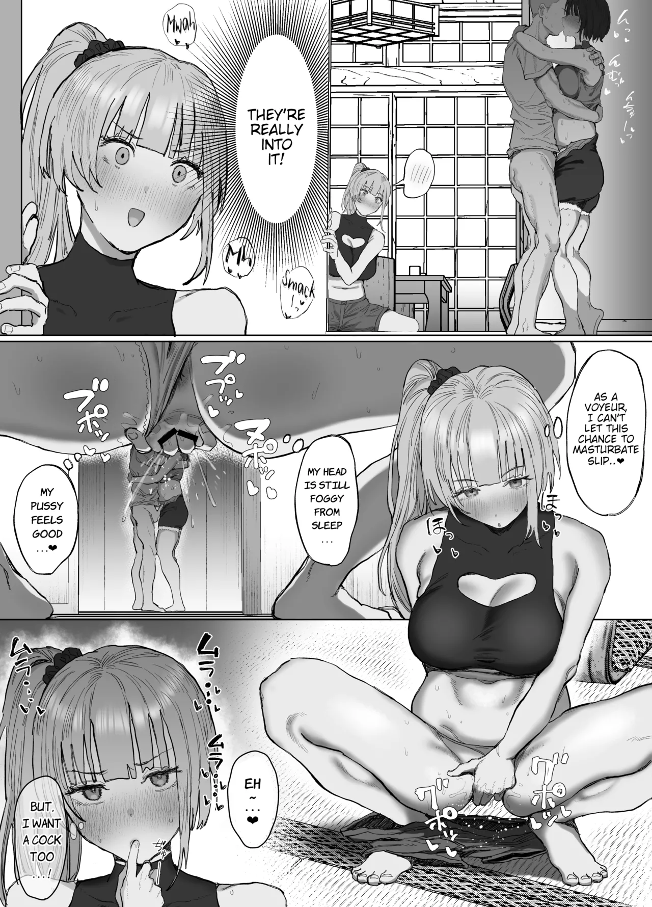[Lip (Sakatami)] Volunteer Bu (Yarisa) no Nichijou Natsuyasumi Gasshuku o Tomari Hen | Daily life of the Volunteer club (Yarisa): A night at the summer camp edition [English] page 30 original parody - sole male nakadashi hentai manga - read online free