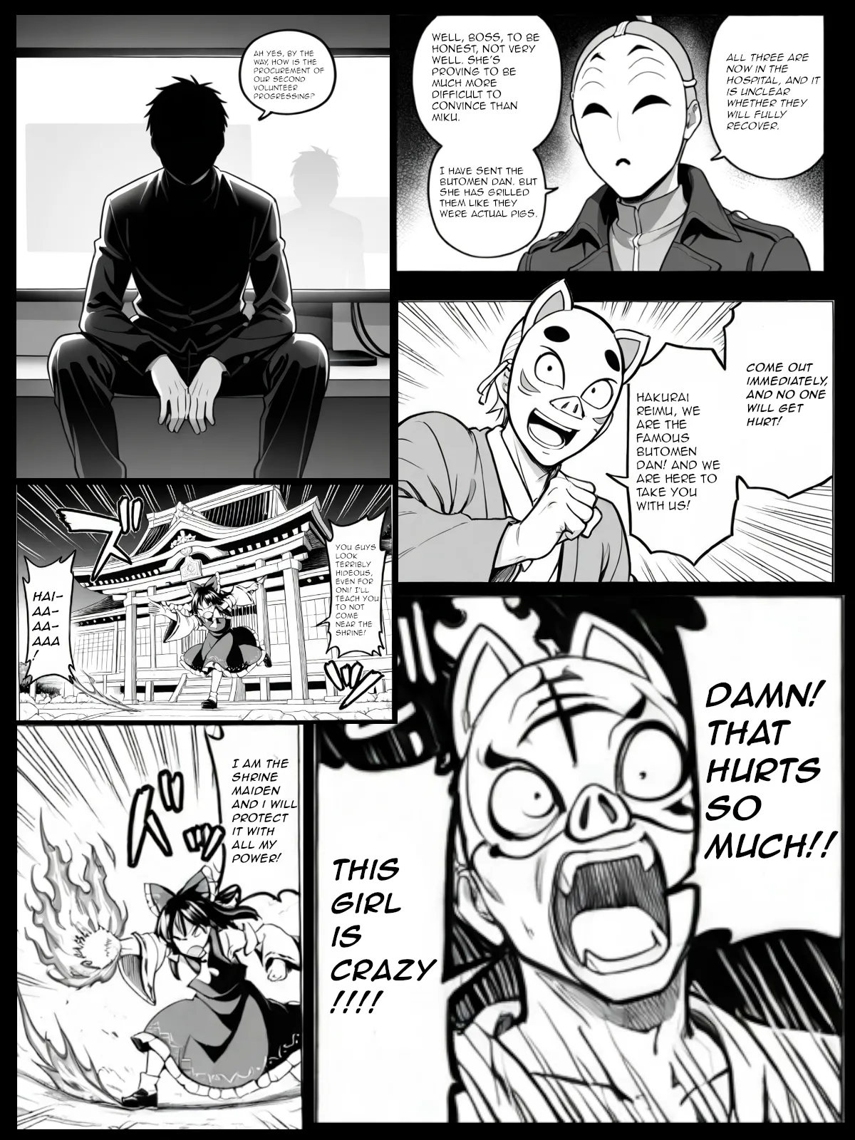 Inbetsu no Sekai page 12 featuring reimu hakurei touhou project parody - bondage masked face hentai manga - read online free