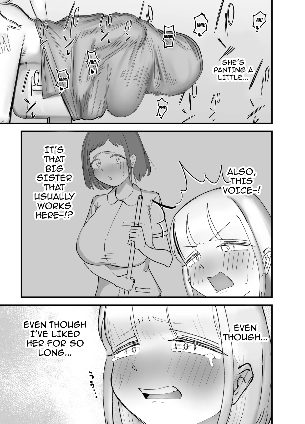 Futanari Gimesudaiten no Soujiin Beit | Part-Time Job As A Cleaner In A Breeding Mount Shop For Futanaris page 17 original parody - nakadashi x-ray hentai manga - read online free