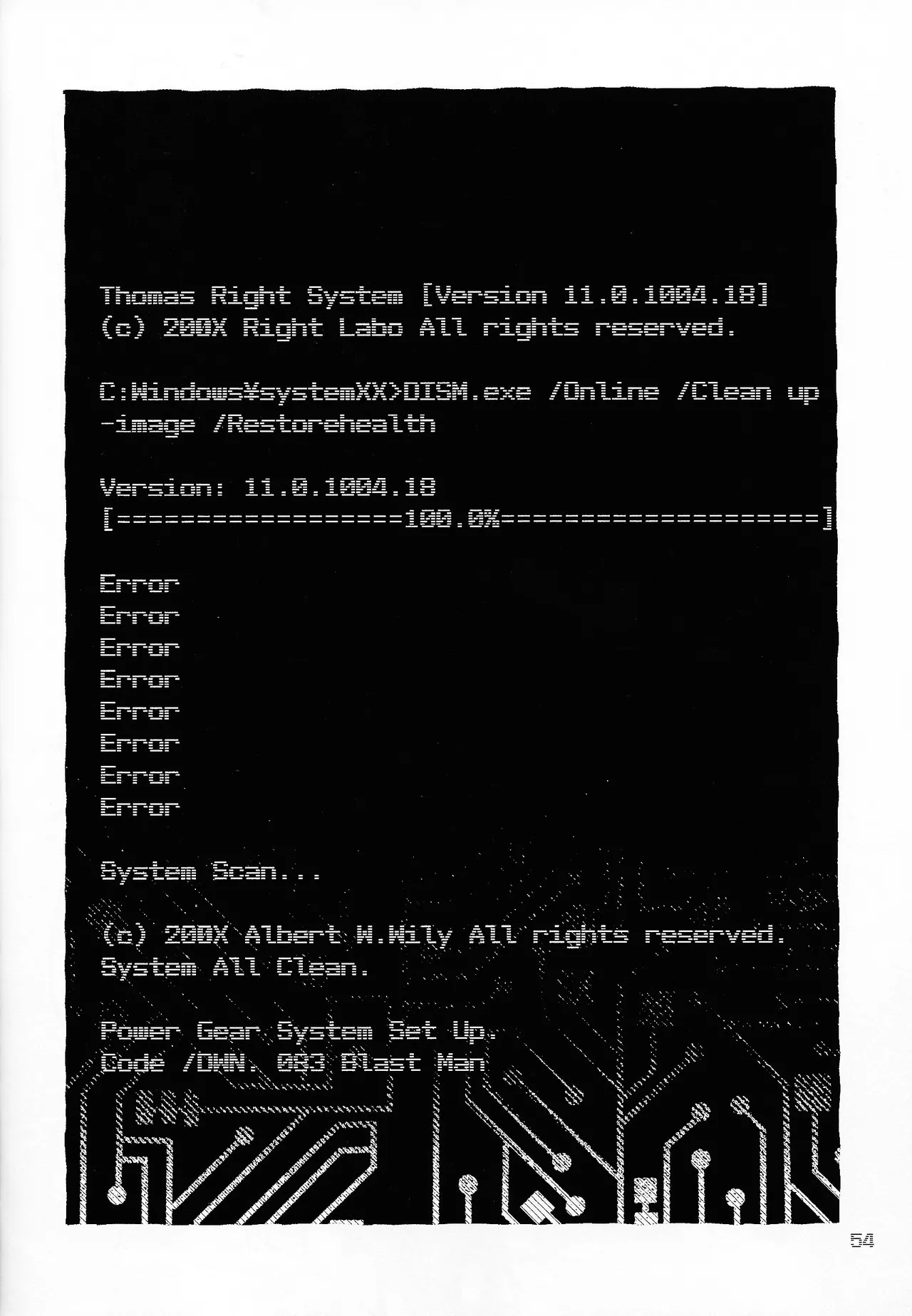 SHOCK!! page 53 featuring blast man megaman parody - anal robot hentai manga - read online free