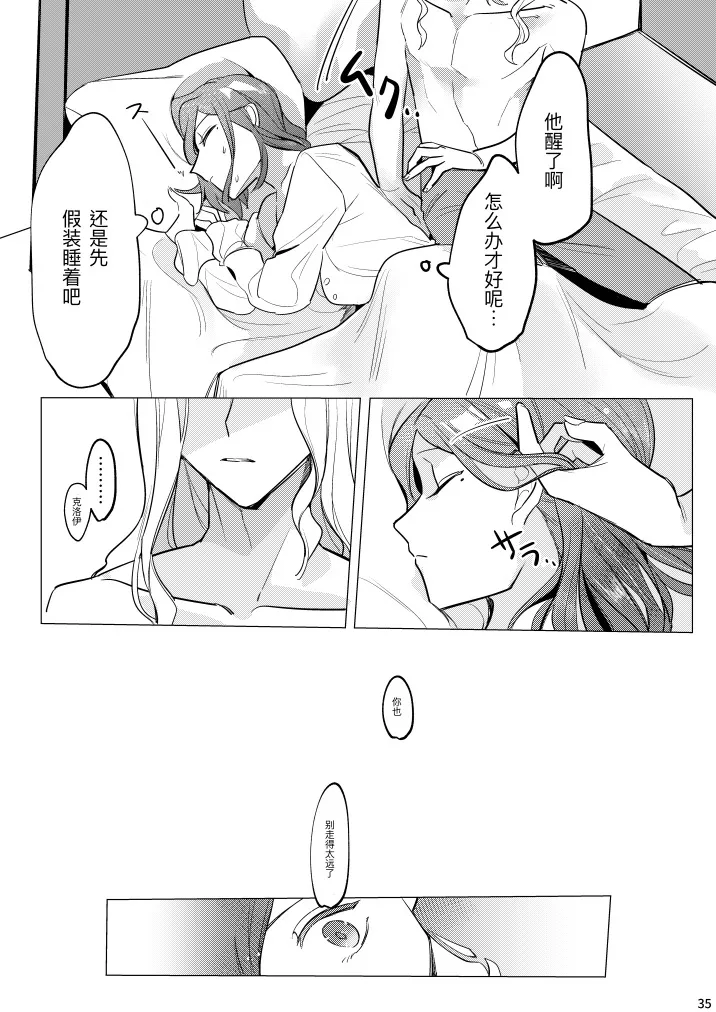 滚烫而甜腻丨atsukuteamai page 37 featuring joseph desaulniers identity v parody - sole female sole male hentai manga - read online free