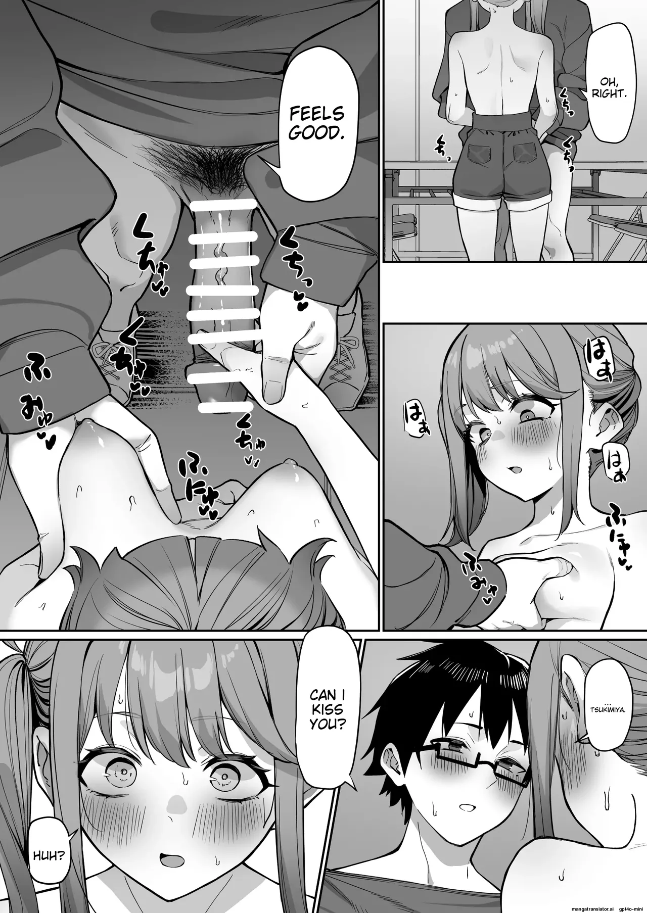 Kouhai to Ichaicha suru Hanashi page 13 original parody - handjob glasses hentai manga - read online free