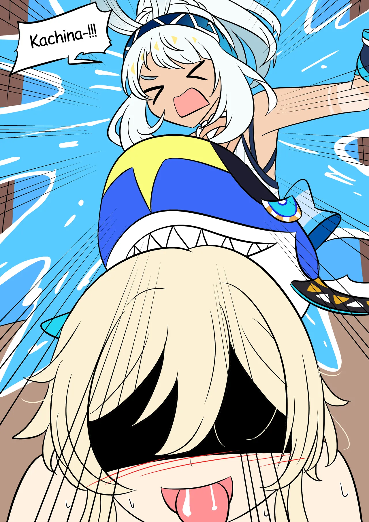 Into the Abyss page 24 featuring lumine genshin impact parody - futanari body swap hentai manga - read online free