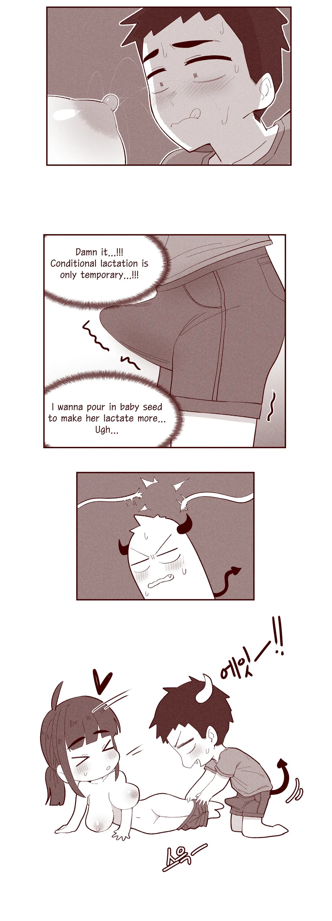 The Story of my innocent sister breastfeeding me page 48 original parody - sole male nakadashi hentai manga - read online free