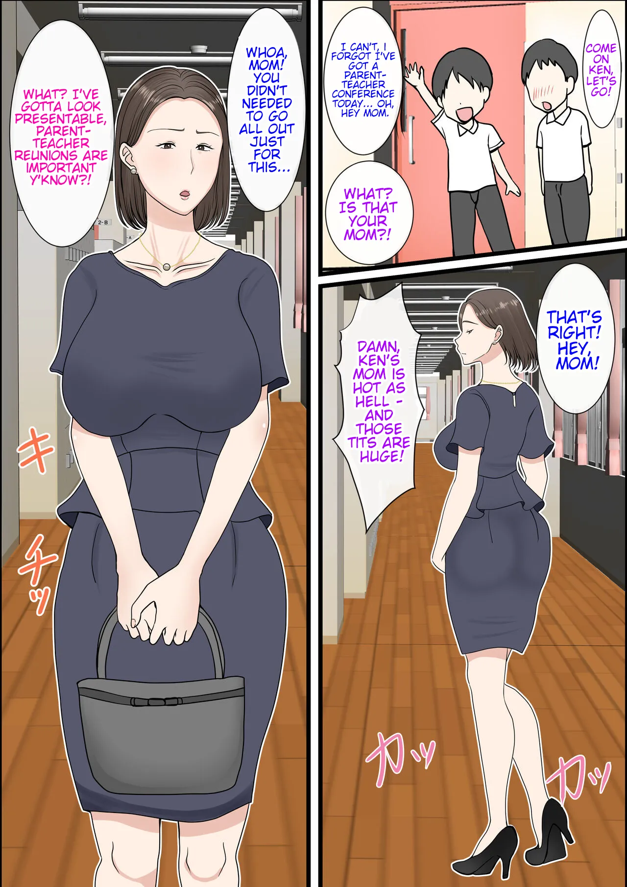Kaa-san ni Login shitai! | I want to log in into mom~ page 47 original parody - milf big breasts hentai manga - read online free