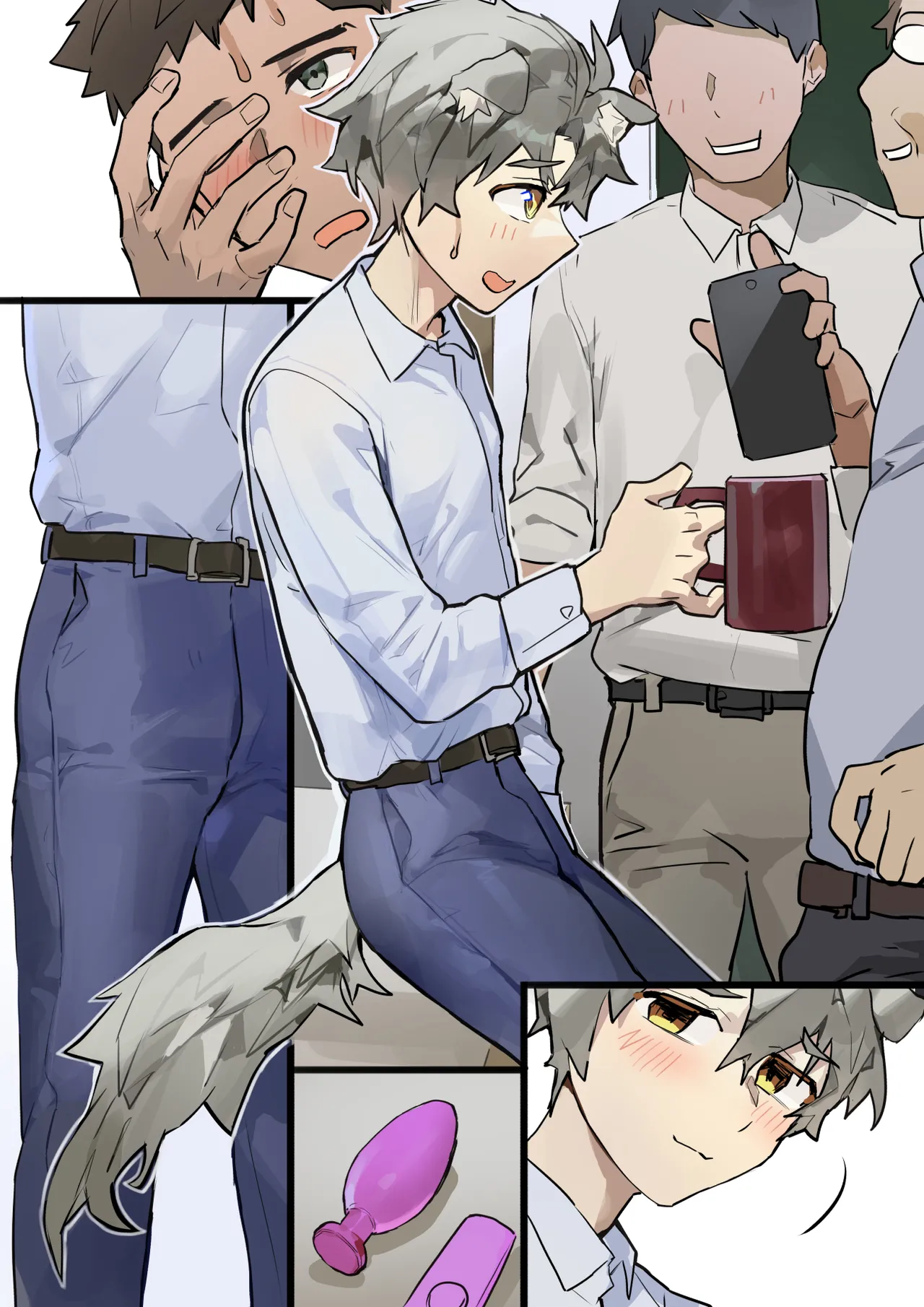I Want an Office BF! : Episode 1 page 13 original parody - full color stockings hentai manga - read online free